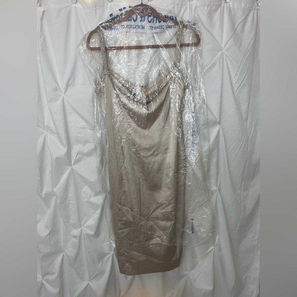House of CB Cream Midi Dress with Silver Accents - Picture 8 of 12